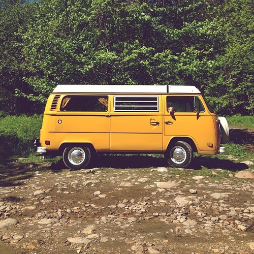 Find momo at the banana van.