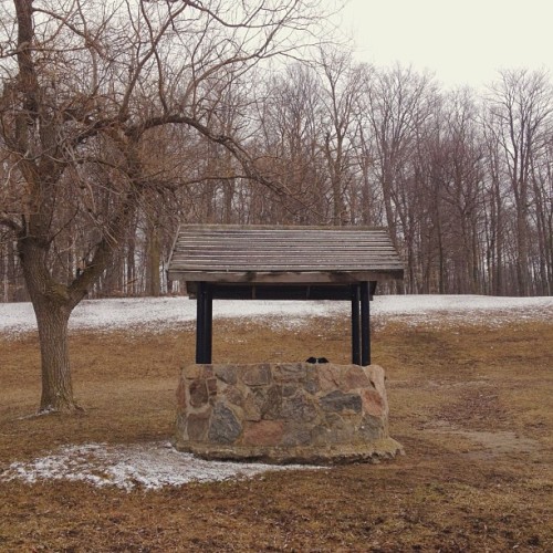 Find momo at a well.